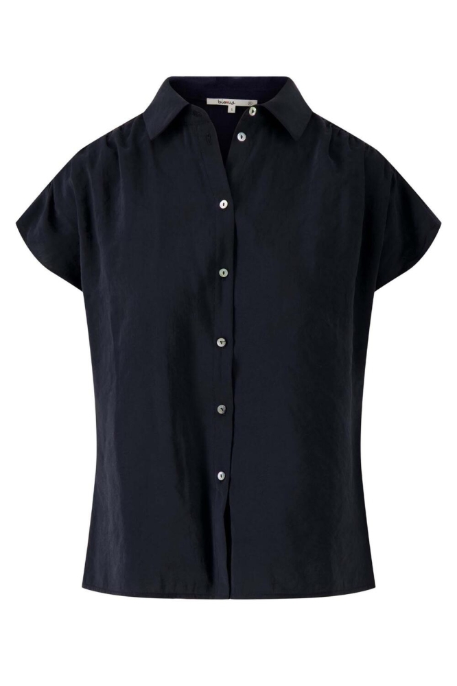 MODAL BLOUSE MOUWLOOS 0304 109 0000 ZWART